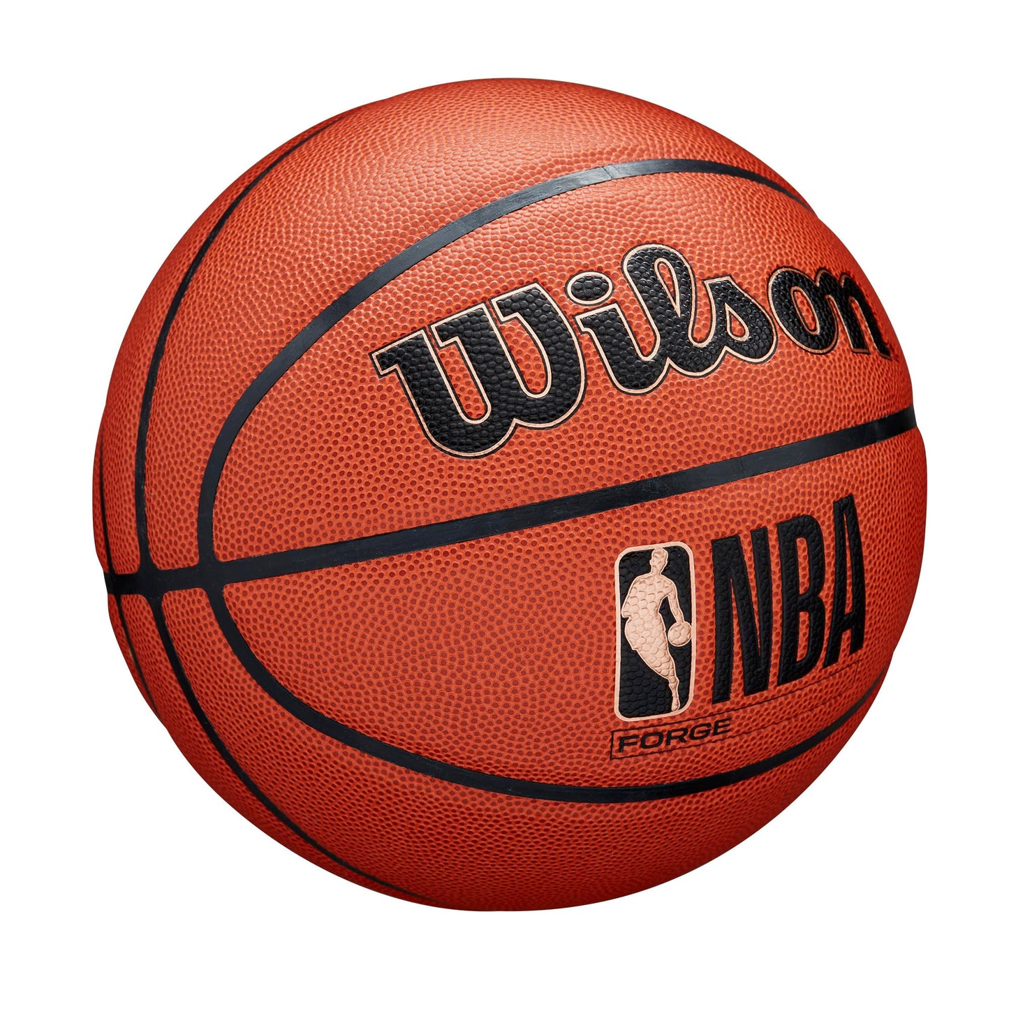 WILSON NBA Forge Indoor/Outdoor Basketball - Brown, Size 6-28.5"