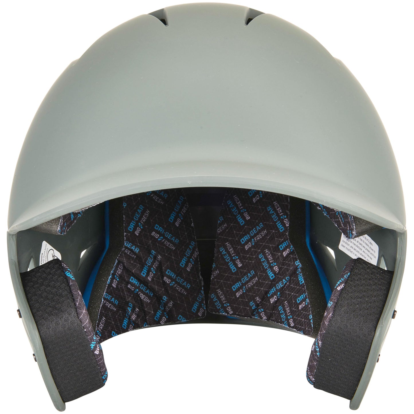 HX Gamer Baseball Batting Helmet, Medium, Light Grey