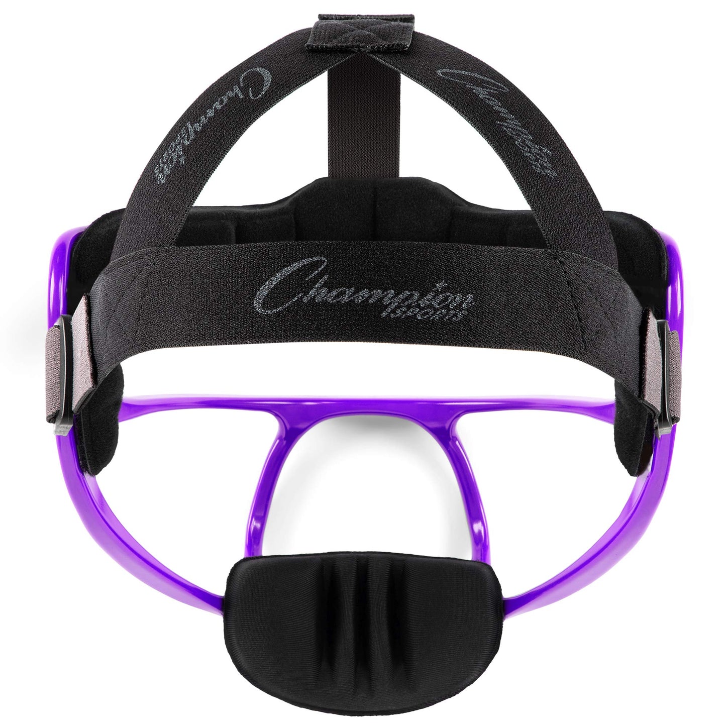 Champion Sports Magnesium Softball Face Mask - Lightweight Masks for Adults - Durable Head Guards - Premium Sports Accessories for Indoors and Outdoors - Purple