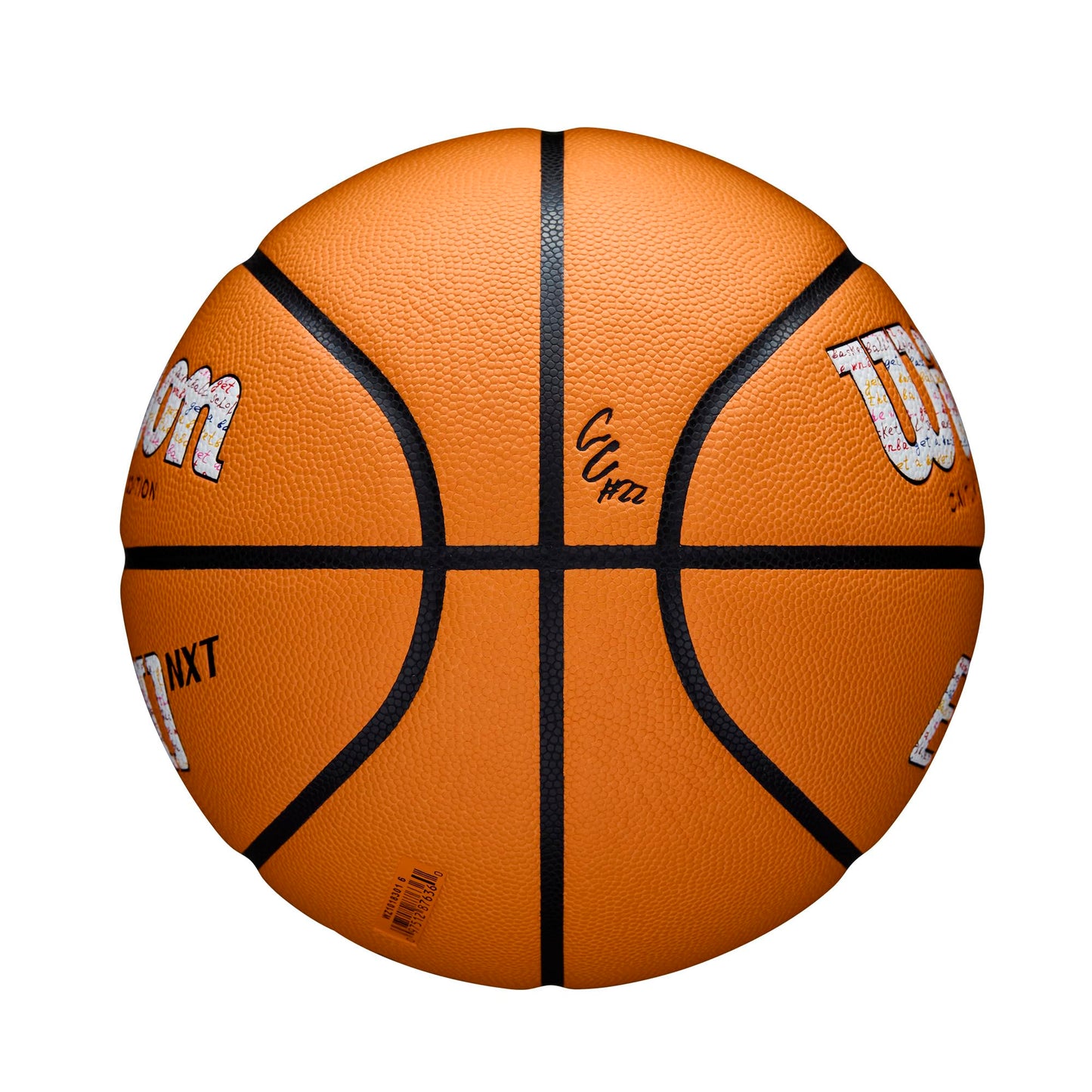 WILSON Caitlin Clark EVO NXT 3951 Game Basketball - Orange, Size 6-28.5"