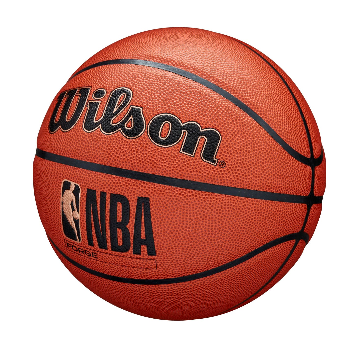 WILSON NBA Forge Indoor/Outdoor Basketball - Brown, Size 6-28.5"