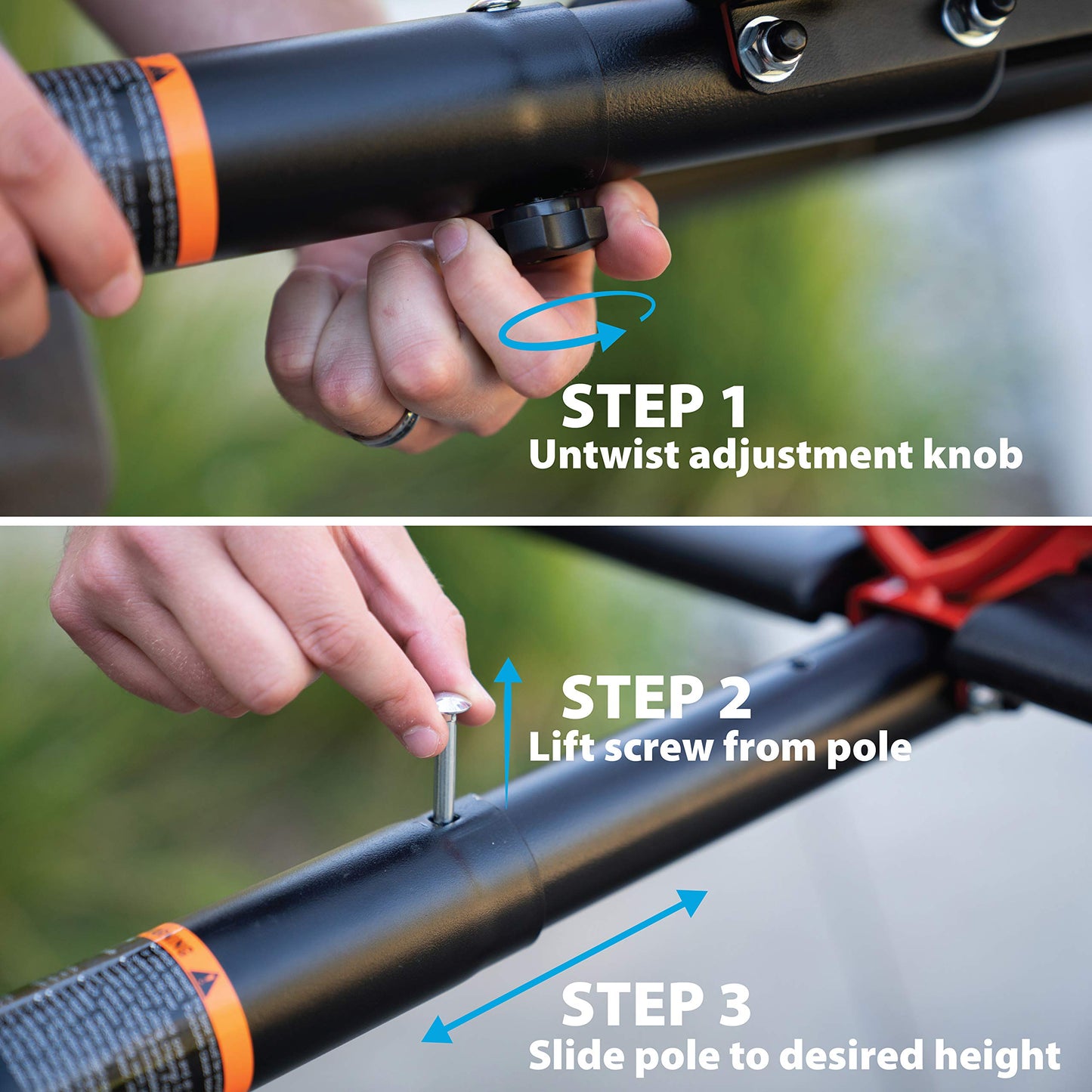 Lifetime Height Adjustable Portable Basketball System, 44 Inch Backboard