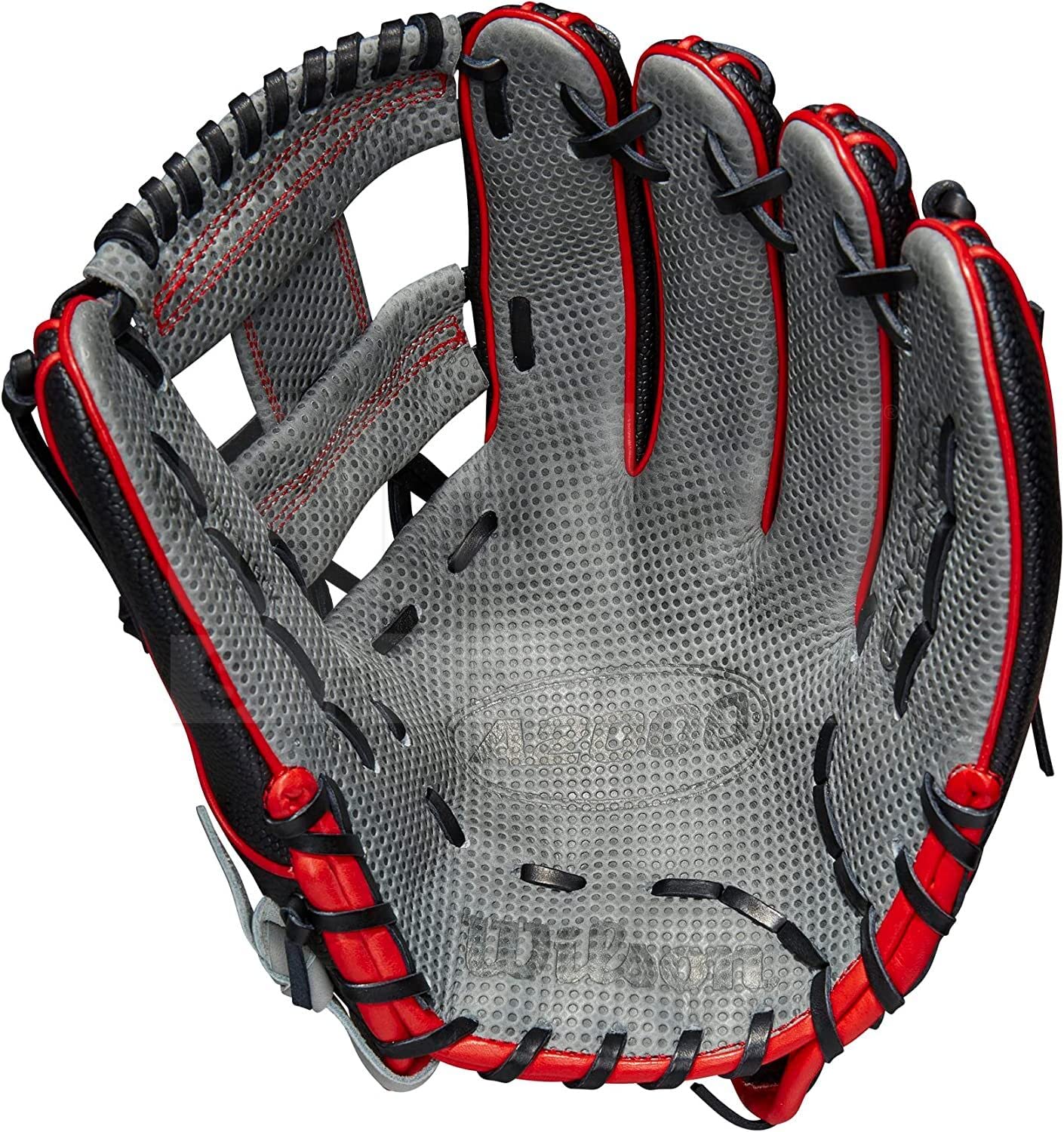 WILSON 2023 A2000® SC1975SS 11.75” Infield Baseball Glove - Right Hand Throw, Black/Grey/Red