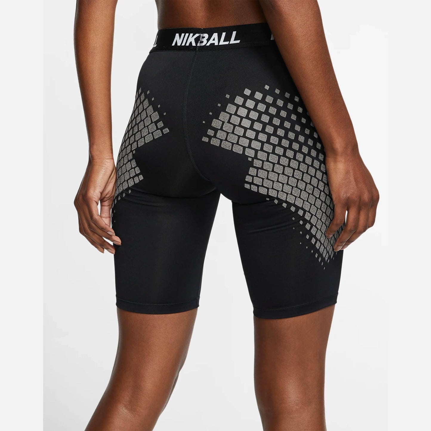 Nike Womens DF Softball Slider Shorts Black | White MD