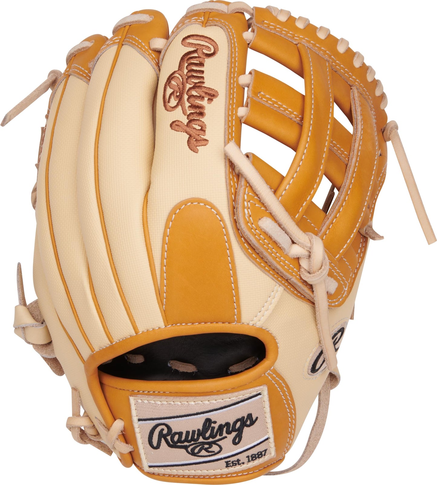 Rawlings | Heart of The Hide Series Baseball Glove | 11.75' | RHT | Speedshell - Pro H Web | Camel/Tan