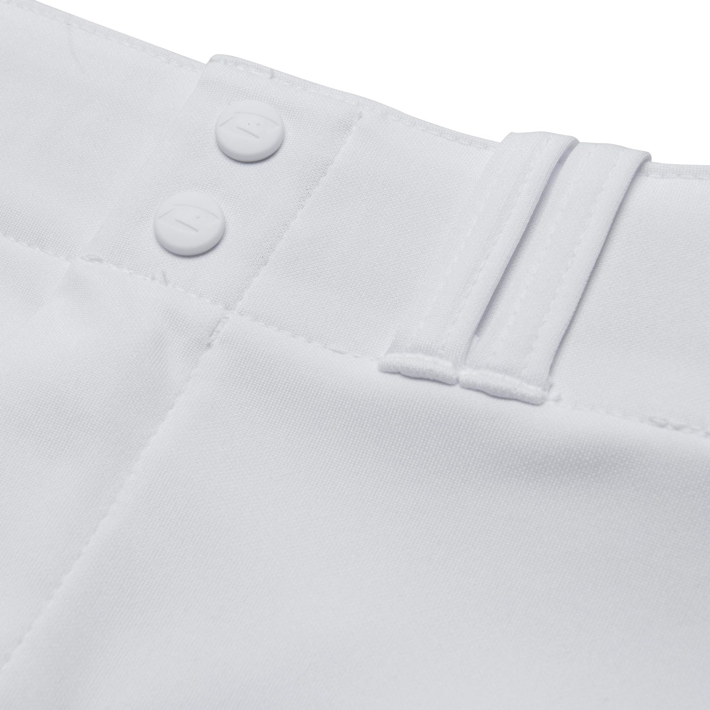 Champro Triple Crown Knicker Style Baseball Pants with Contrast-Color Braid Piping and Reinforced Sliding Areas, White/Royal Pipe, X-Large