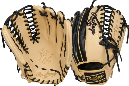Rawlings | HEART OF THE HIDE R2G Baseball Glove | Right Hand Throw | 12.75" - Trap-Eze Web | Camel/Croc