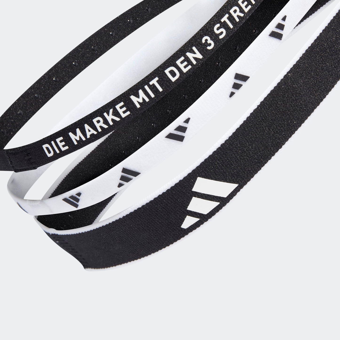 adidas Unisex Multiple Width Training Headbands 3 Per Pack Headband, L