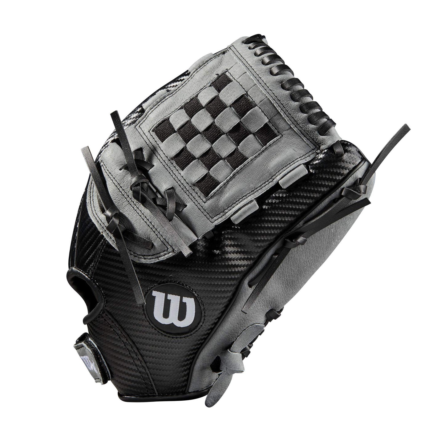 Wilson 2021 A360 12.5" Outfield Baseball Glove - Black/Grey, Right Hand Throw