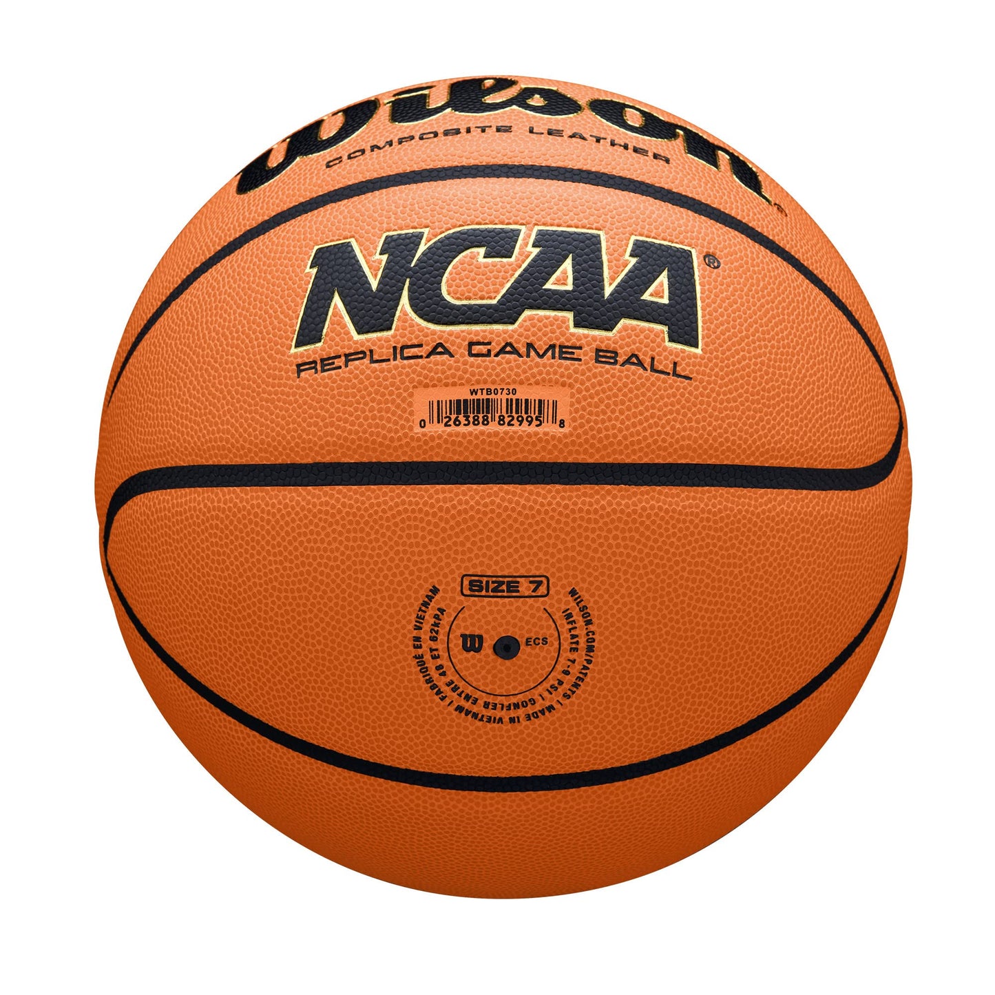 WILSON NCAA Replica Basketball - Size 6-28.5"