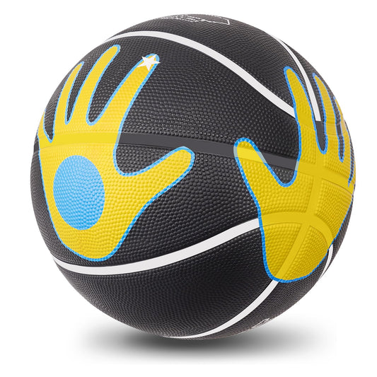BALSMART Basketball Training Equipment for Youth Size 6/28.5”, Basketball Shot Trainer with Hand Position