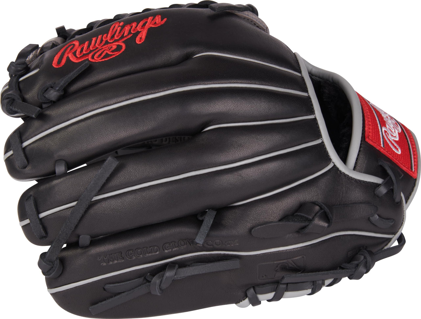 Rawlings | FOUNDATION Baseball Glove | Right Hand Throw | 12" - Modified Trap-Eze Web | Black/Grey