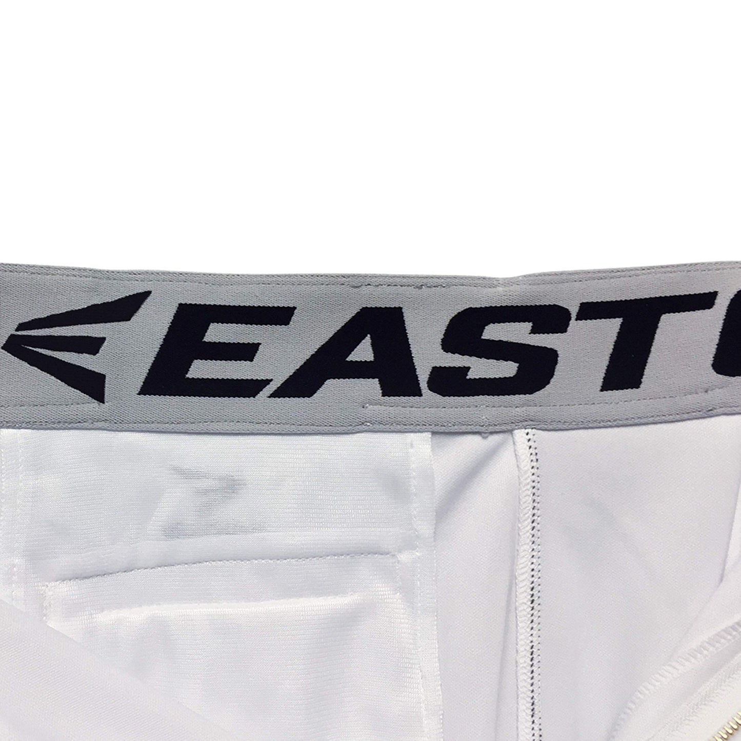 EASTON PRO+ KNICKER Baseball Pant | 2020 | Adult | XLarge | White Red | Scotchgard Stain Release + Moisture Wicking White/Red, X-Large