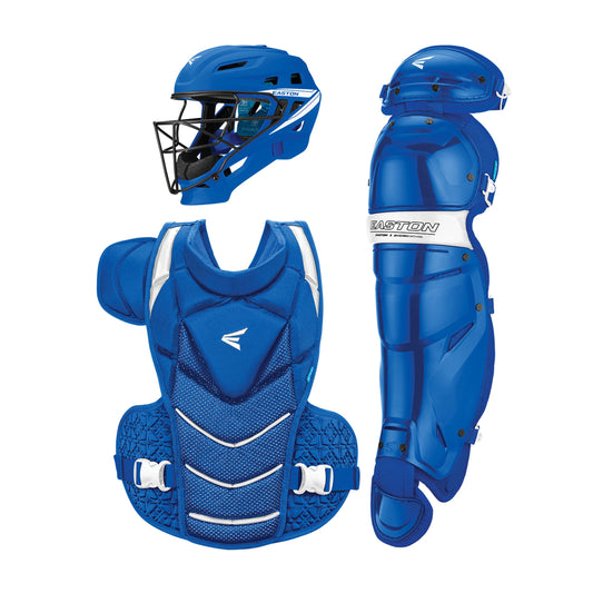 Easton | JEN SCHRO THE VERY BEST Fastpitch Softball Catcher's Set | Royal | Small