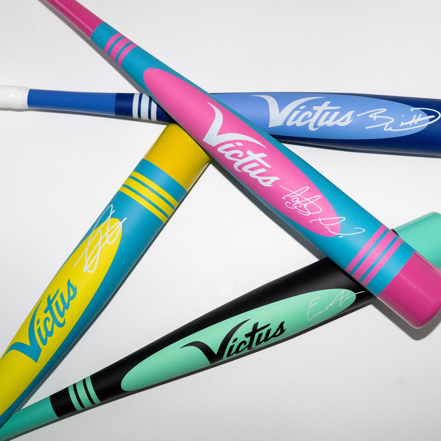 Vibe Pro-Crayon Alloy, USA Baseball, -10 Drop, 2 5/8' Barrel, Mid-Balanced, Tatis Pink, 26" / 16 oz