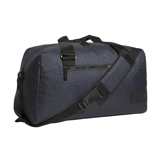 adidas Lounge Premium Sport Duffel Bag for Travel and Gym, Twill Black/Black, One Size