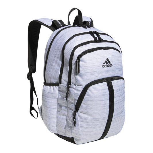 adidas Prime Backpack for Work, Travel Bag for Women and Men with Padded Compartment for Laptop, Two Tone White/Black/2, One Size