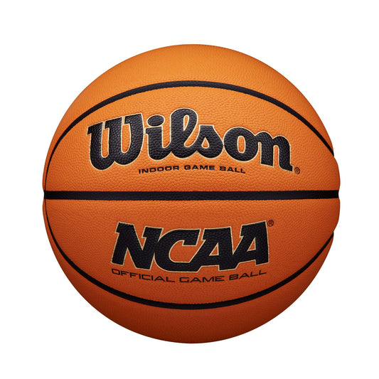 WILSON NCAA Evo NXT Indoor Game Basketball - Size 6 - 28.5",Orange