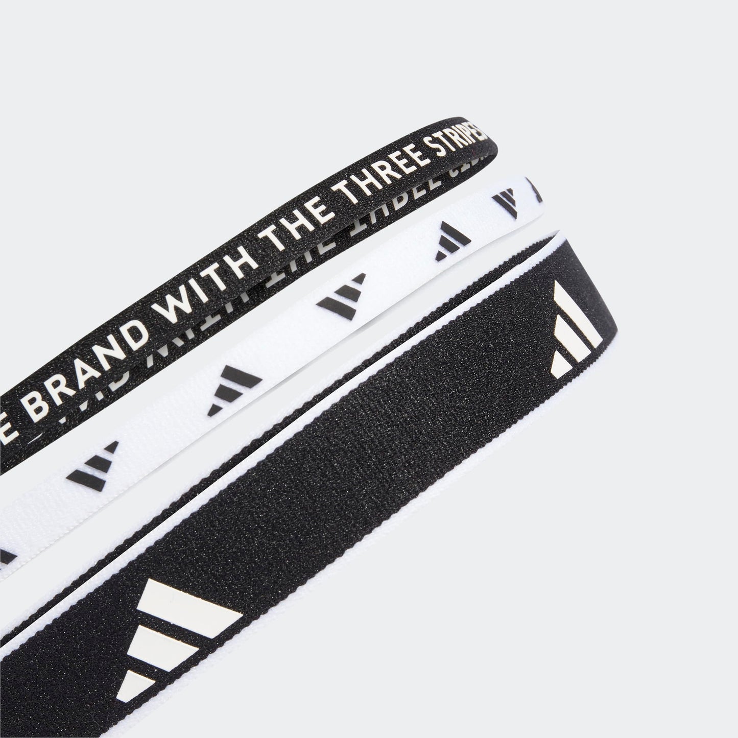 adidas Unisex Multiple Width Training Headbands 3 Per Pack Headband, L