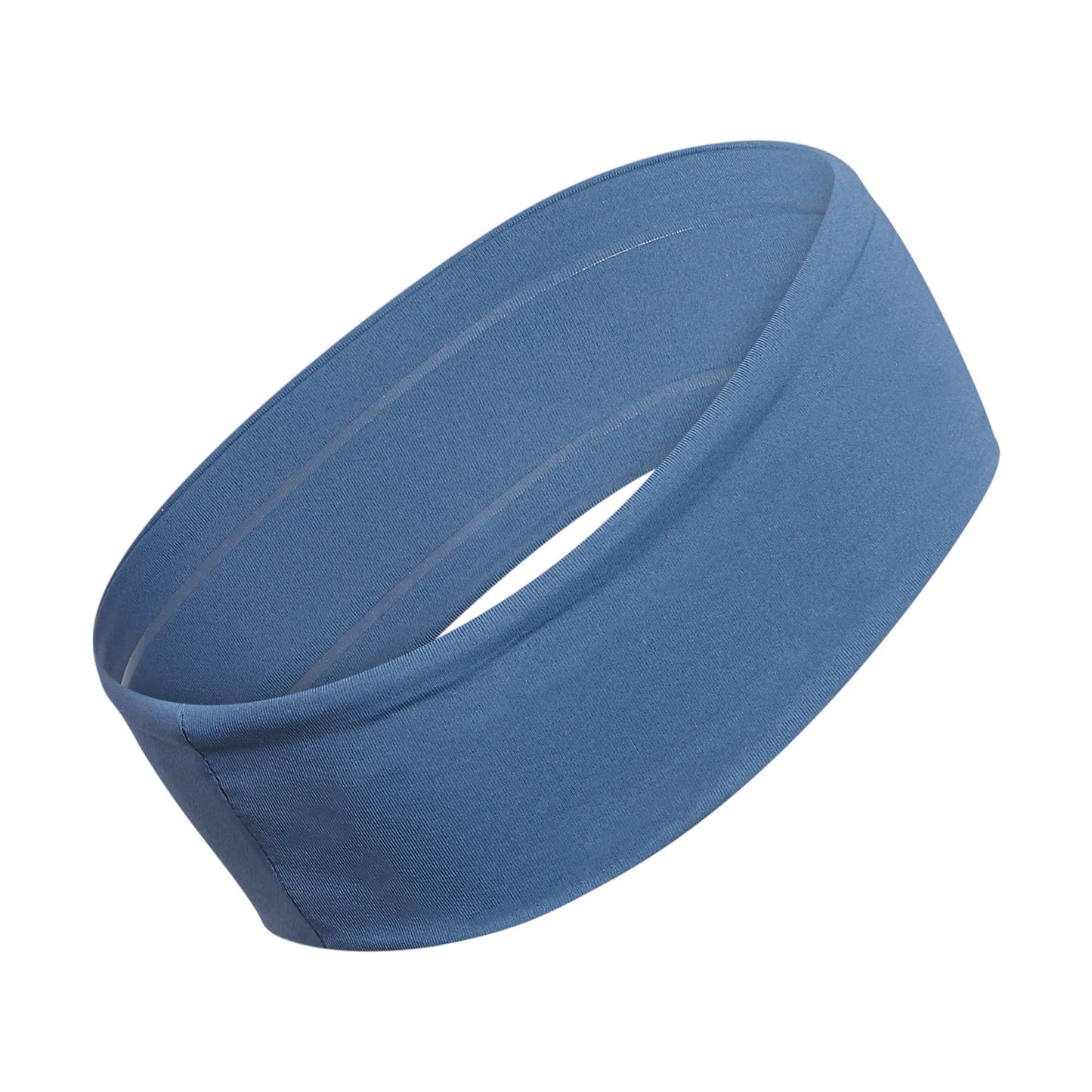 adidas Unisex Alphaskin 2.0 Elastic Headband, Wonder Steel Blue/Pulse Blue, One Size