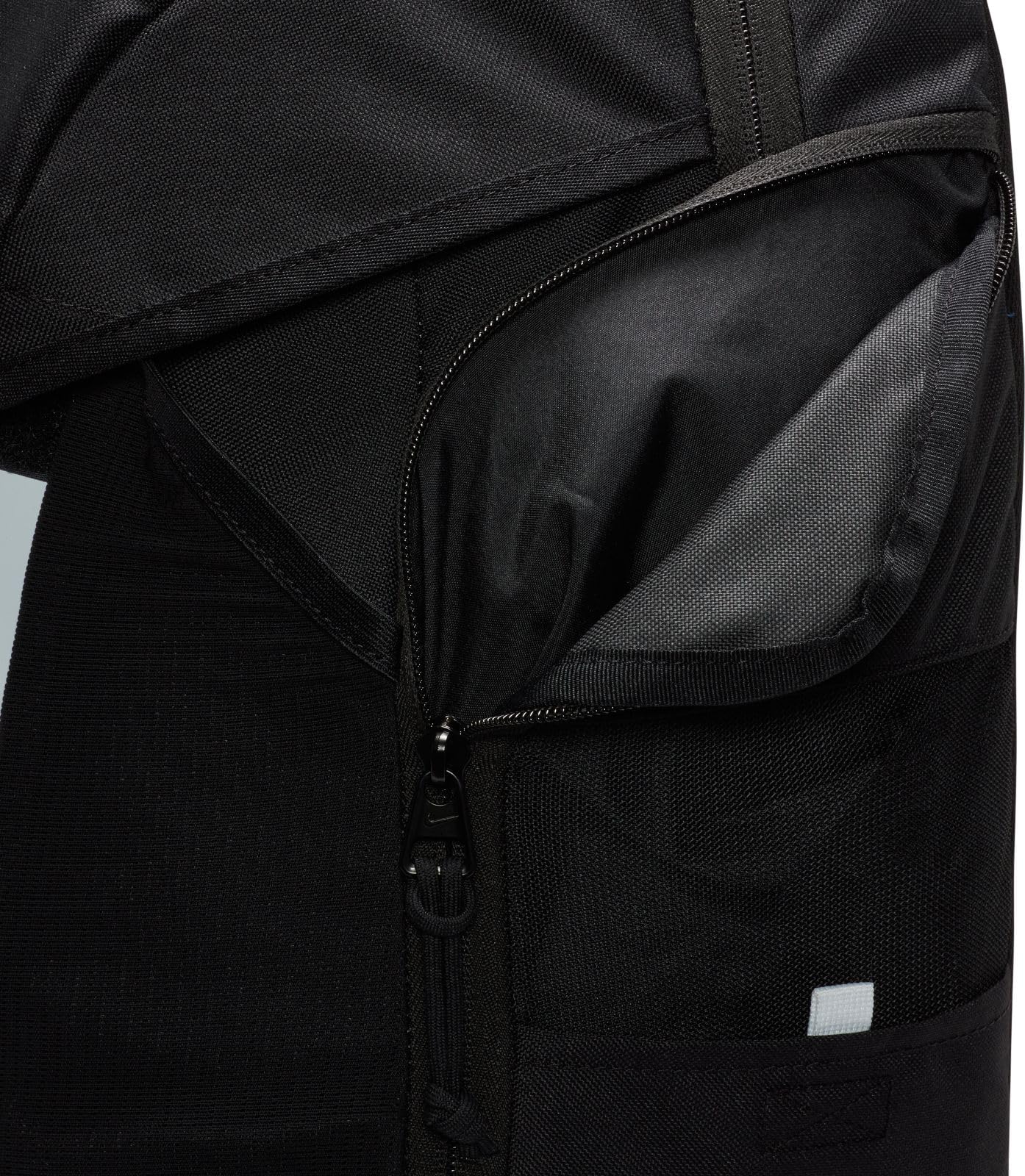 NIKE Backpack, Black, White, Talla única