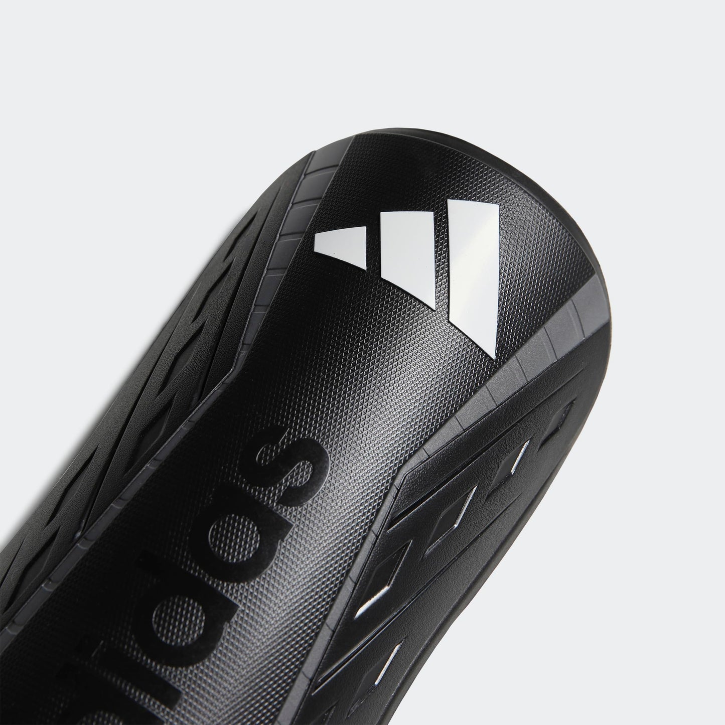 adidas Unisex-Adult Tiro Soft Ground League Shin Guards, Black/White/Iron Metallic, Large