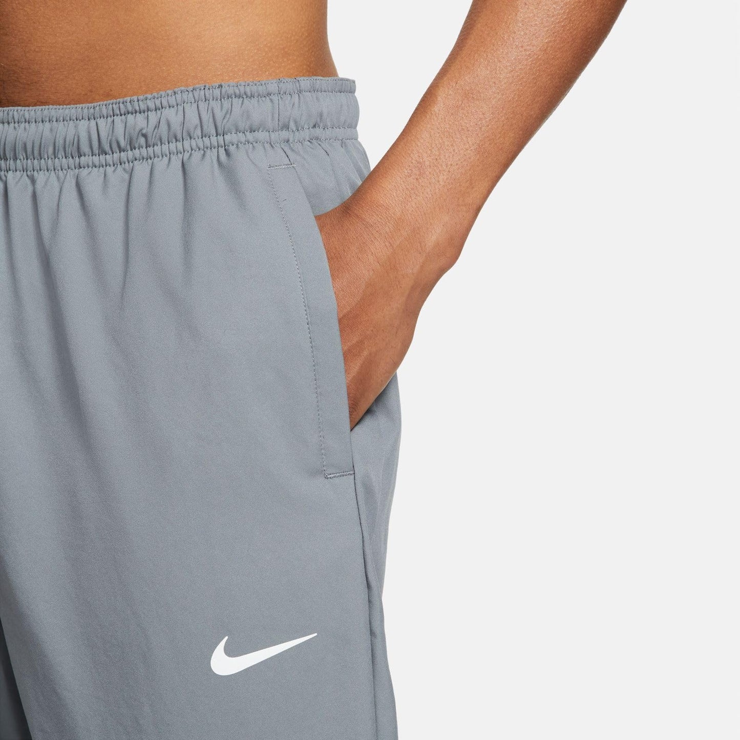 Nike Mens Dri-Fit Running Pants Joggers M Gray