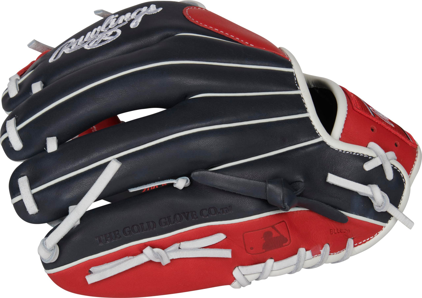 Rawlings | Breakout Baseball Glove | Right Hand Throw | 11.5" - Pro I-Web | Navy/Red/White