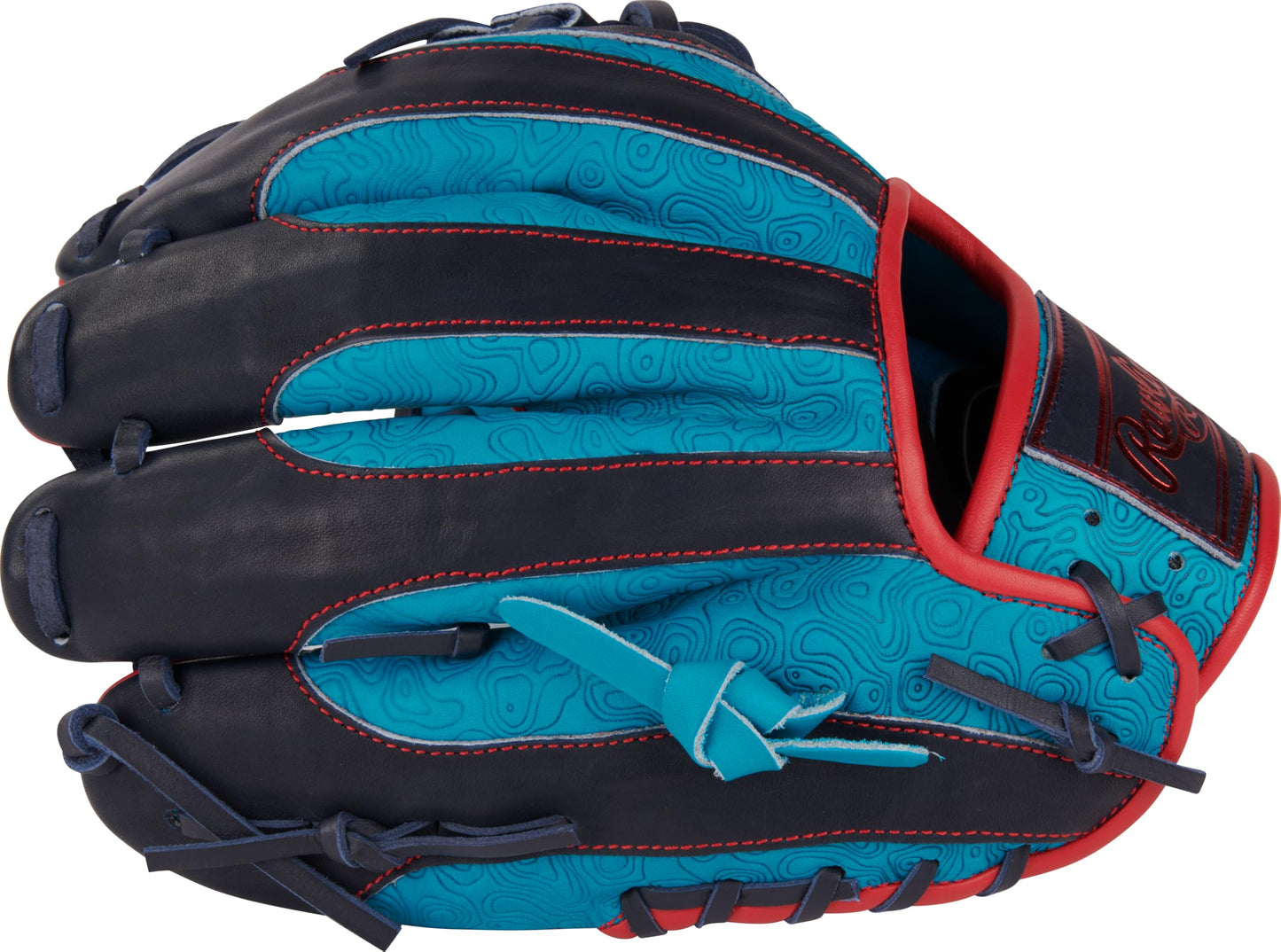 Rawlings | Heart of The Hide | ColorSync | RHT | 11.5" | Infield | Pro I-Web | Teal/Navy/Red