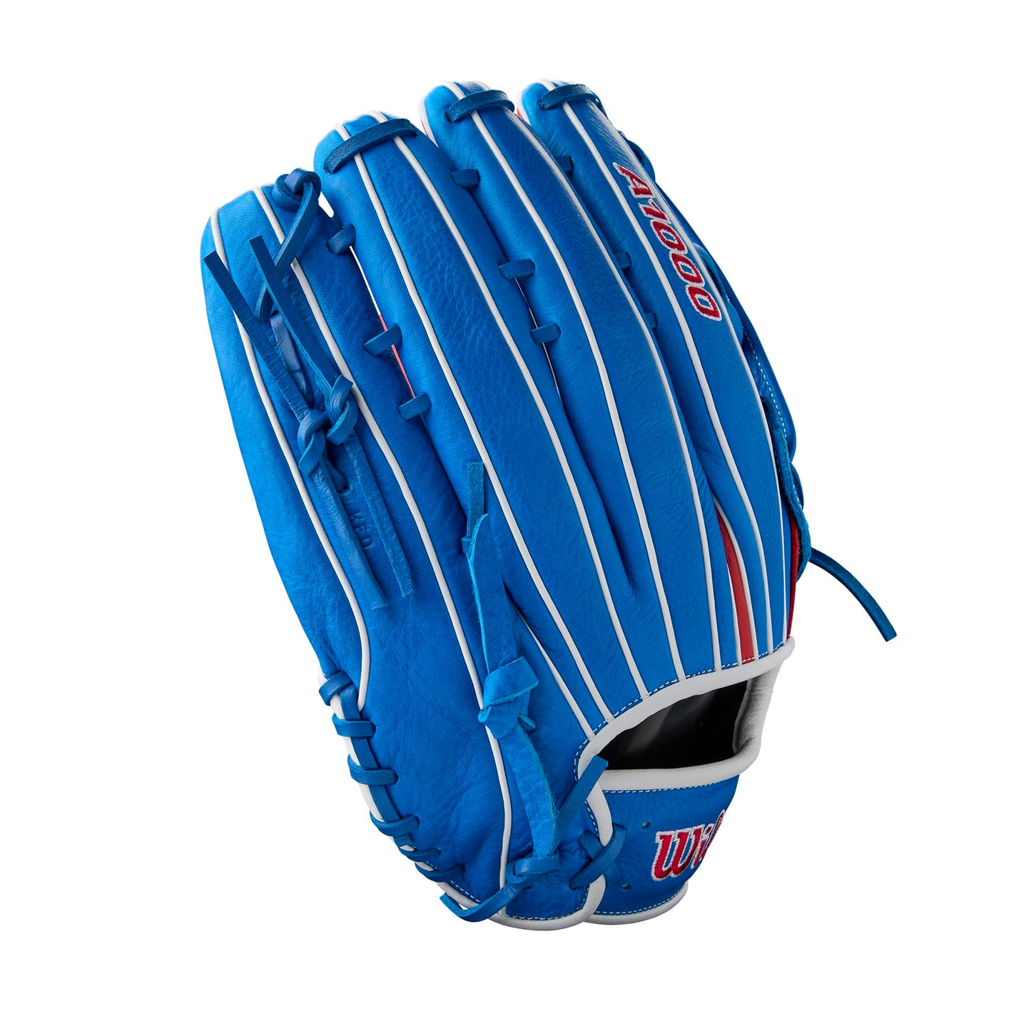 Wilson 2024 A1000 1922 12.75” Outfield Baseball Glove - Right Hand Throw, Royal/Red/White