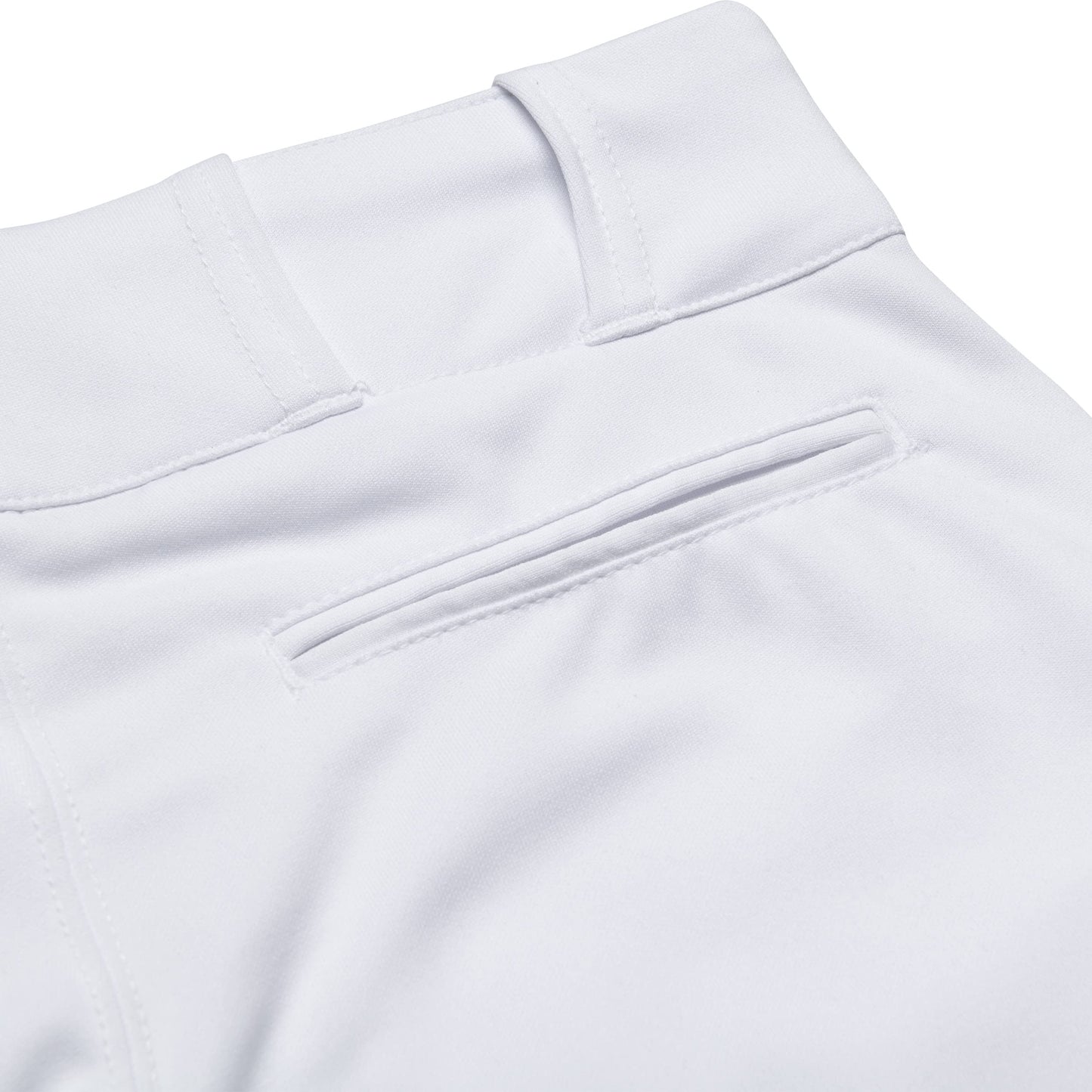 CHAMPRO Women's Standard Knicker Style Low-Rise Softball Pants, White, Small