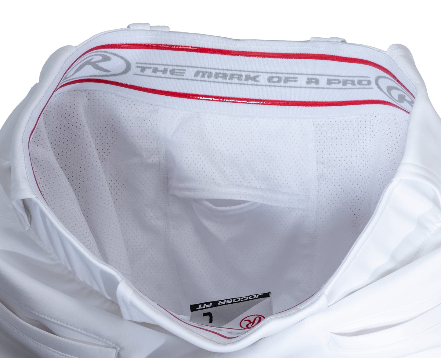 Rawlings Men's Standard PRO 150 Series Baseball Pants | Jogger Fit | Adult Sizes | Solid | Multiple Colors, White, Small
