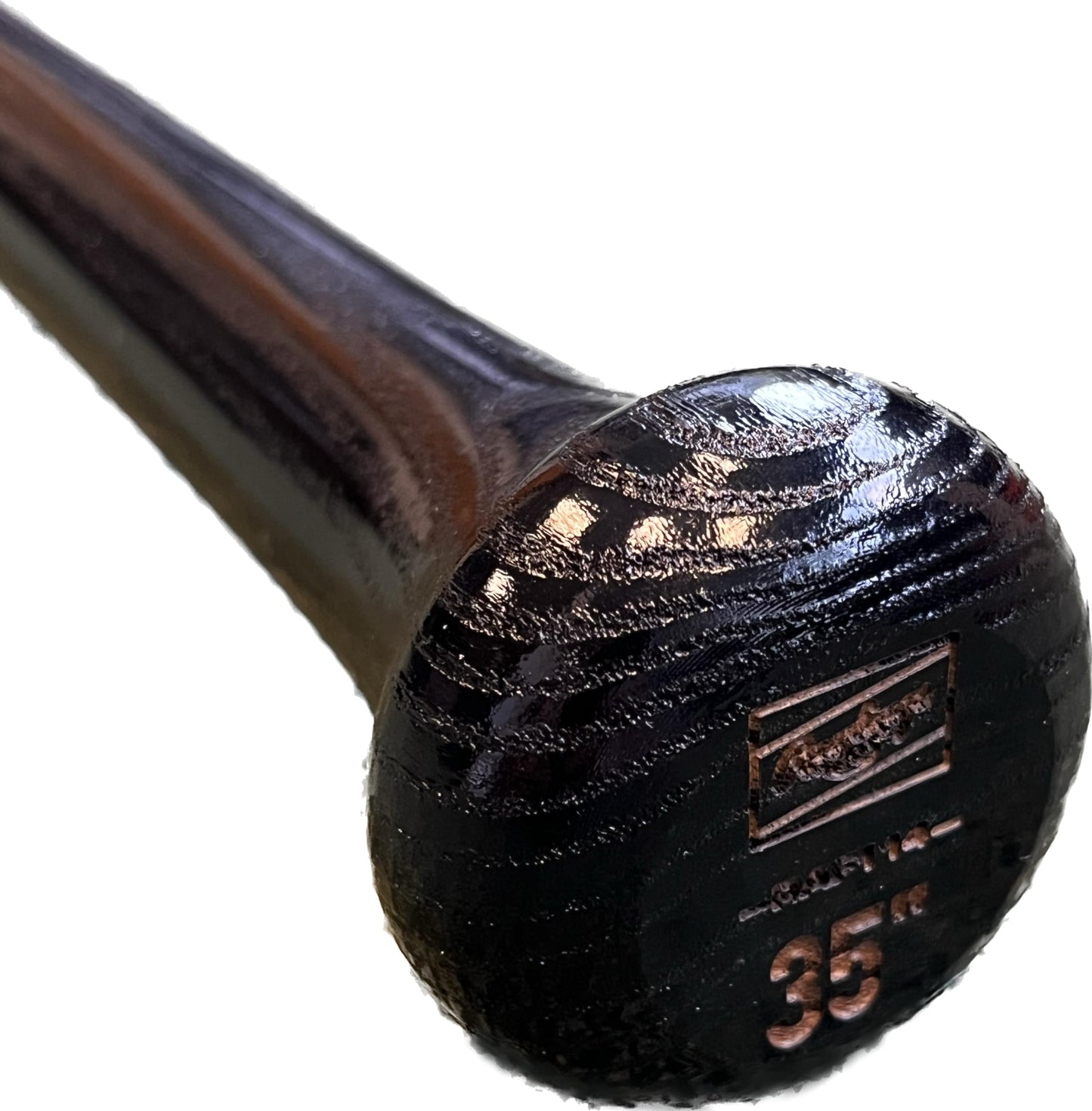 Rawlings | Wood FUNGO Training Bat | Baseball/Softball | Northern Ash | 35" | 2025 - Black/Natural