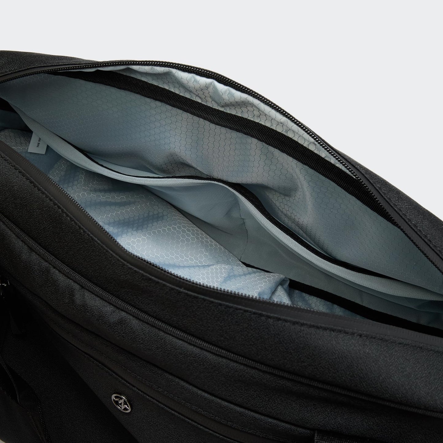 Pander 28L Large Gym Duffle Bag with Shoe Compartment, Fit for Travel, Weekend, Sports, Workout, Overnight.(Black)