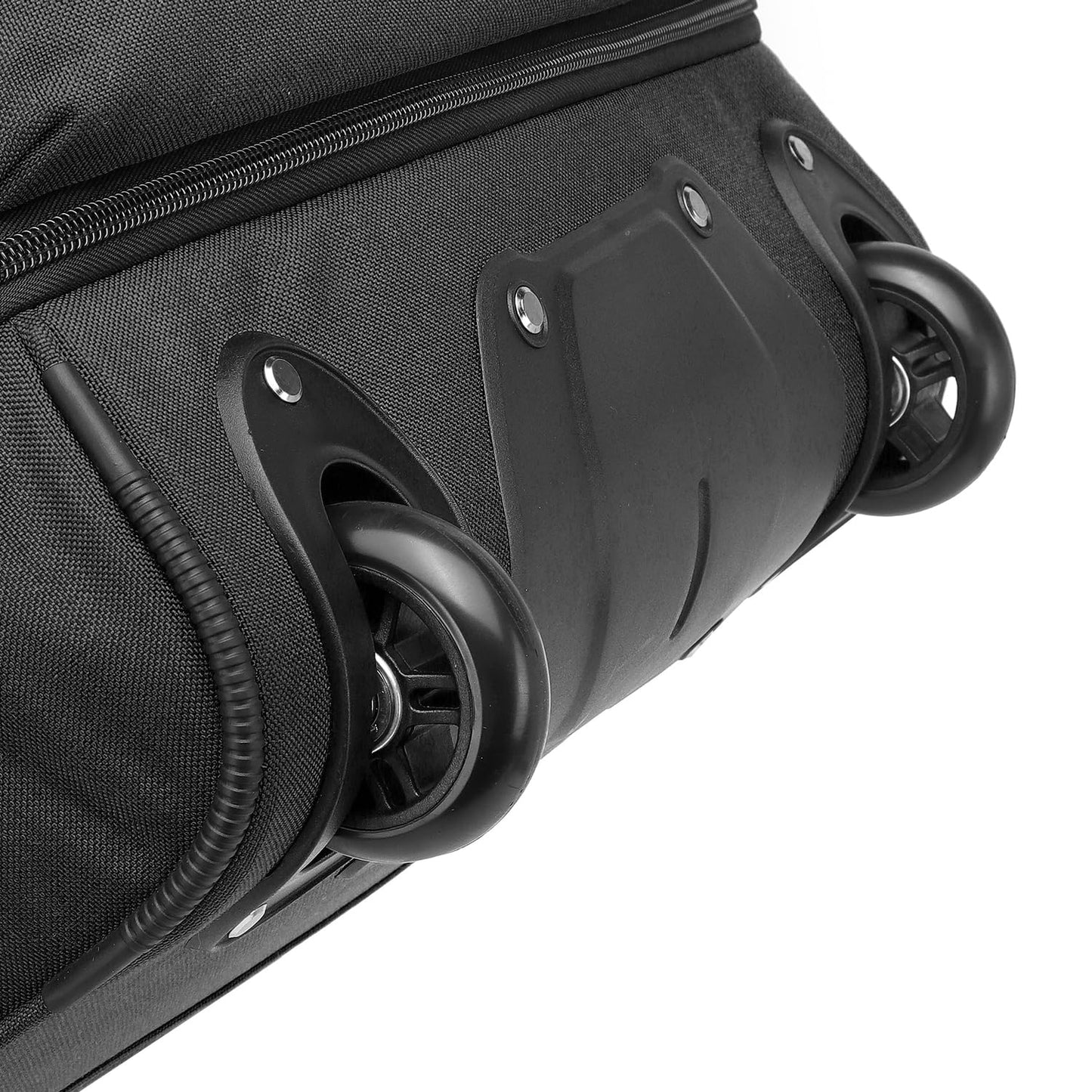 170L Extra Large Baseball Bag with Wheels Gym Duffle Softball Catchers Coach Team Equipment Bags Collapsible Rolling Travel Duffel Bat Gear Bag for Hockey Basketball Football Volleyball Soccer, Black