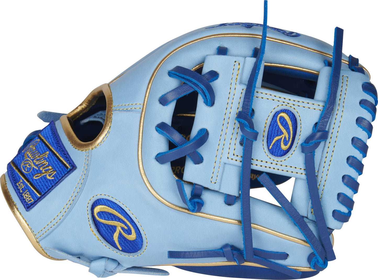 Rawlings | HEART OF THE HIDE Baseball Glove | CONTOUR - Youth Fit | Advanced Break-In | 11.25" | Pro I Web | Right Hand Throw