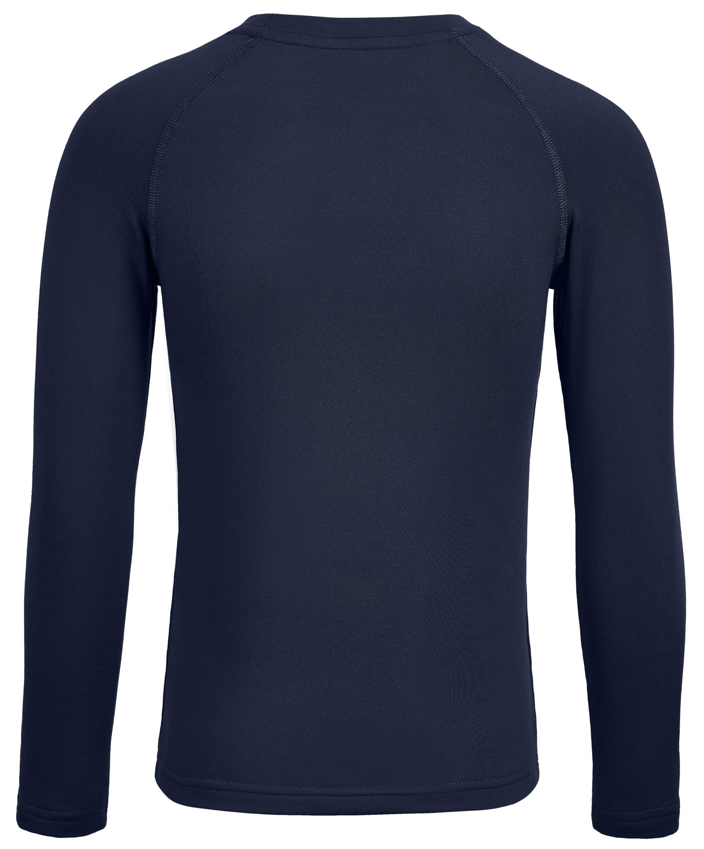 G Gradual Youth Boys Compression Thermal Shirt Long Sleeve Fleece Undershirt for Boy Football Baseball Soccer Base Layer(Navy,M)