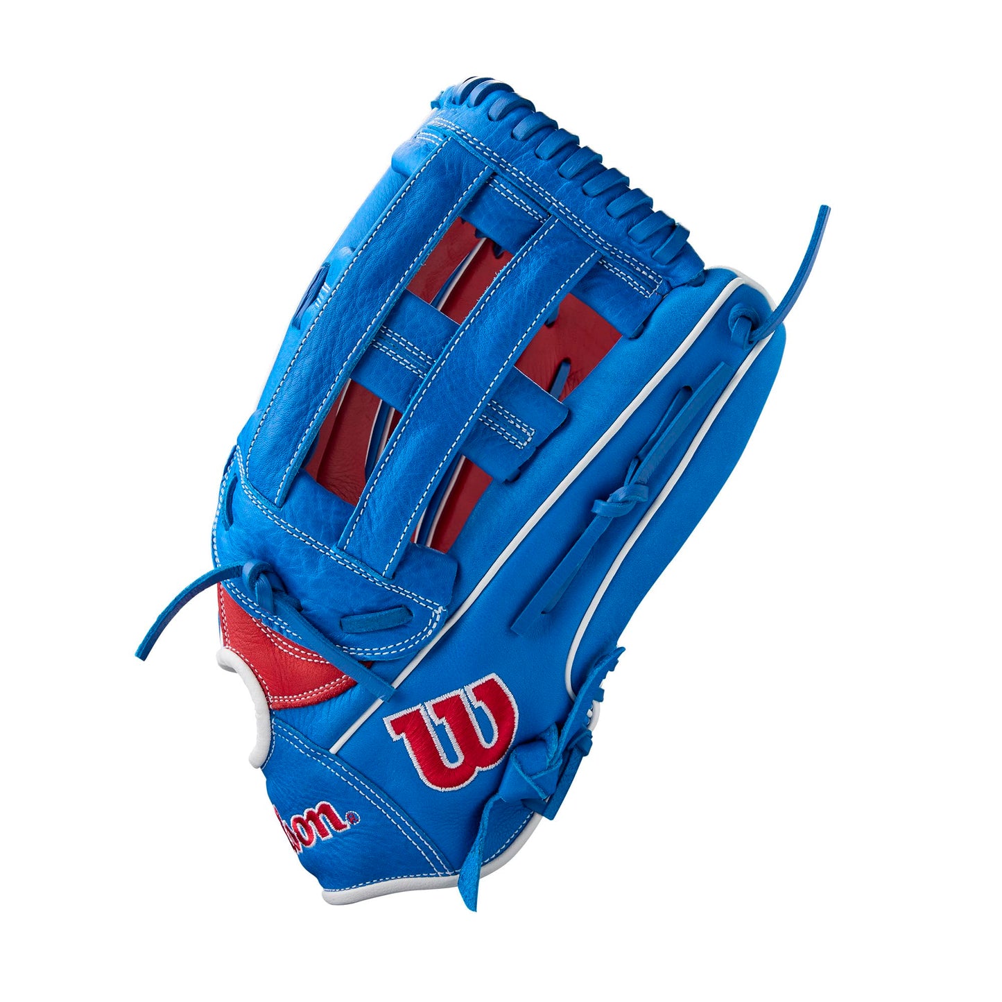 Wilson 2024 A1000 1922 12.75” Outfield Baseball Glove - Right Hand Throw, Royal/Red/White