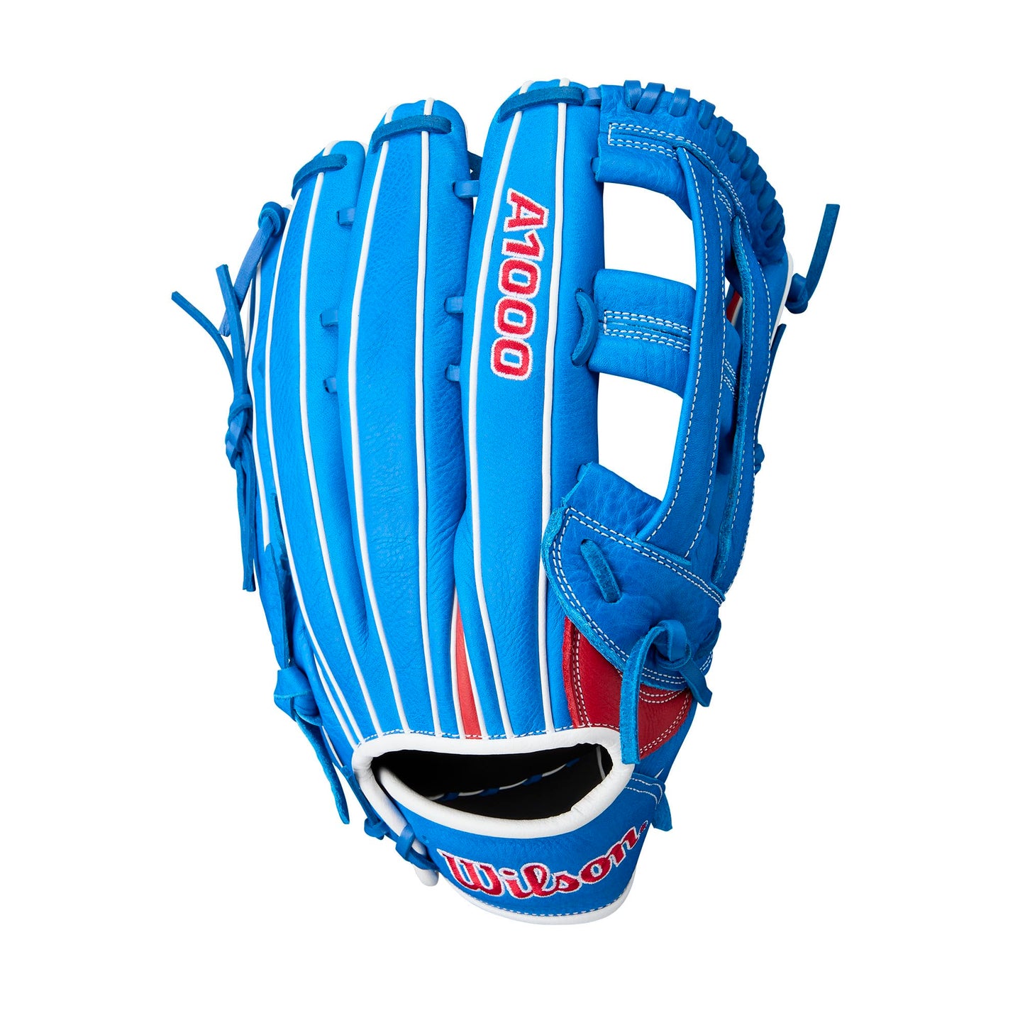 Wilson 2024 A1000 1922 12.75” Outfield Baseball Glove - Right Hand Throw, Royal/Red/White