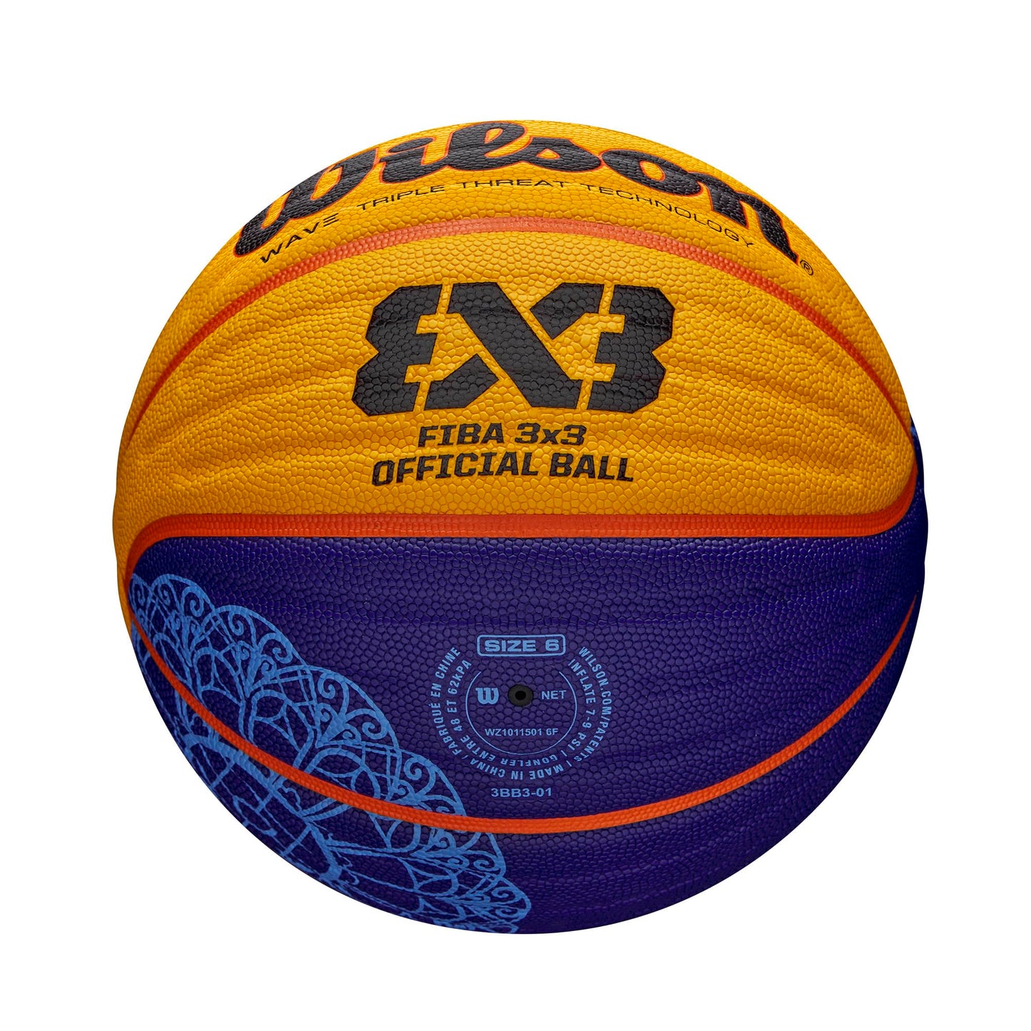 Wilson FIBA 3x3 Official Game Basketball - Size 6 - 28.5"