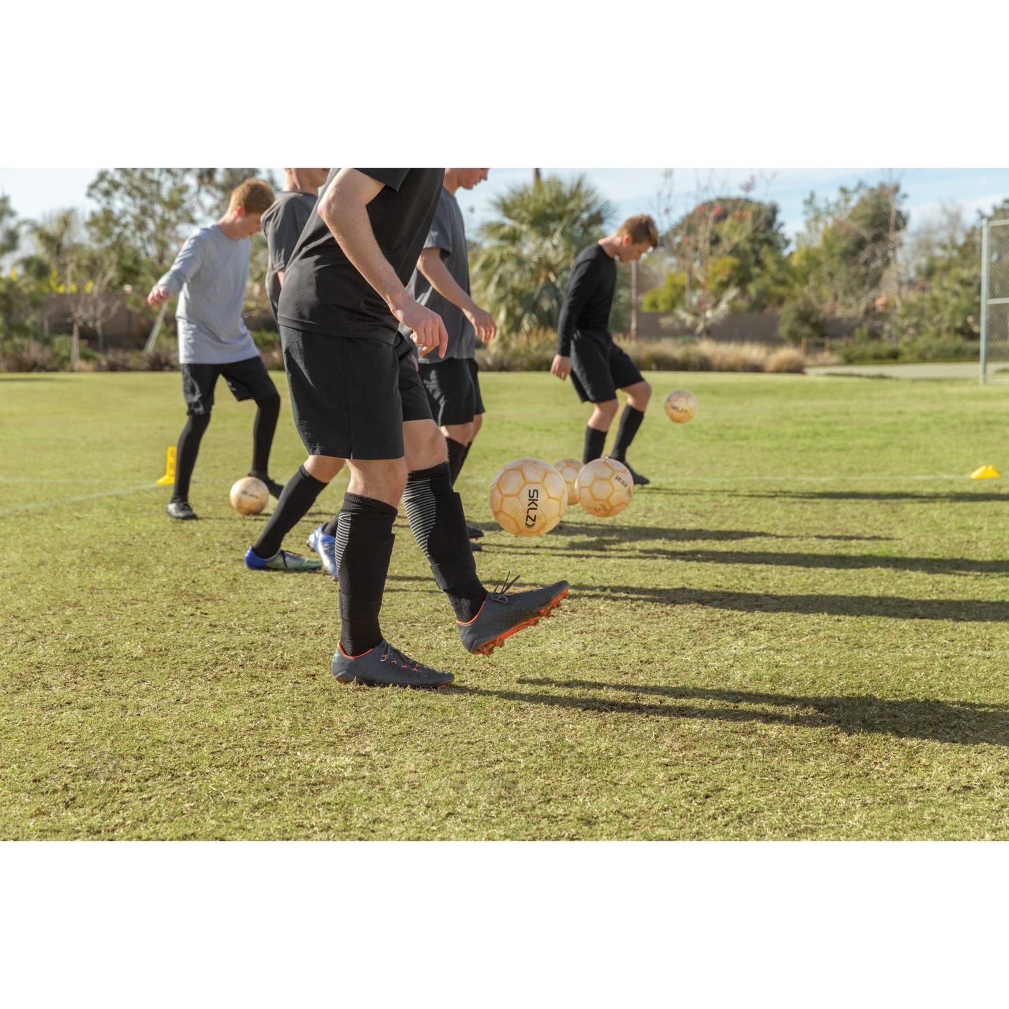SKLZ Golden Touch Weighted Soccer Technique Training Ball, Size 3 Weight 5