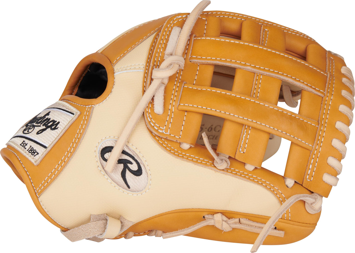 Rawlings | Heart of The Hide Series Baseball Glove | 11.75' | RHT | Speedshell - Pro H Web | Camel/Tan