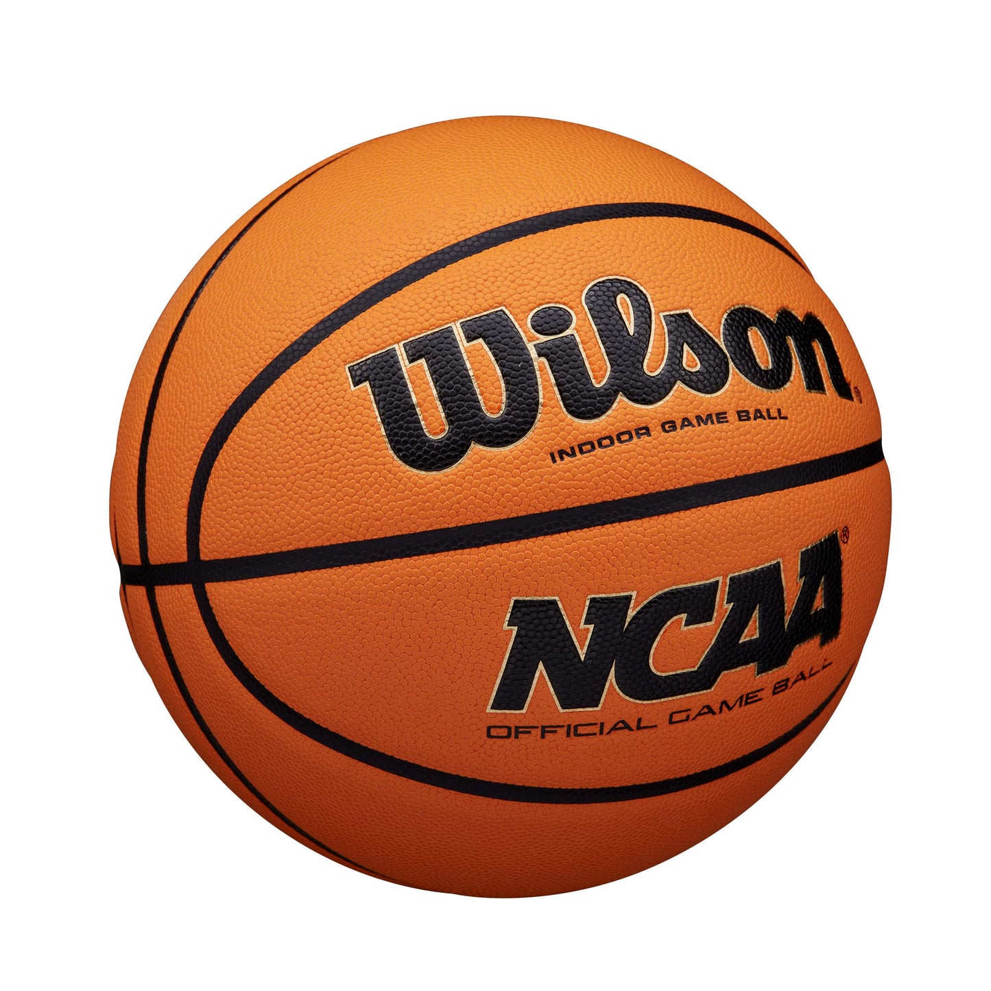 WILSON NCAA Evo NXT Indoor Game Basketball - Size 6 - 28.5",Orange