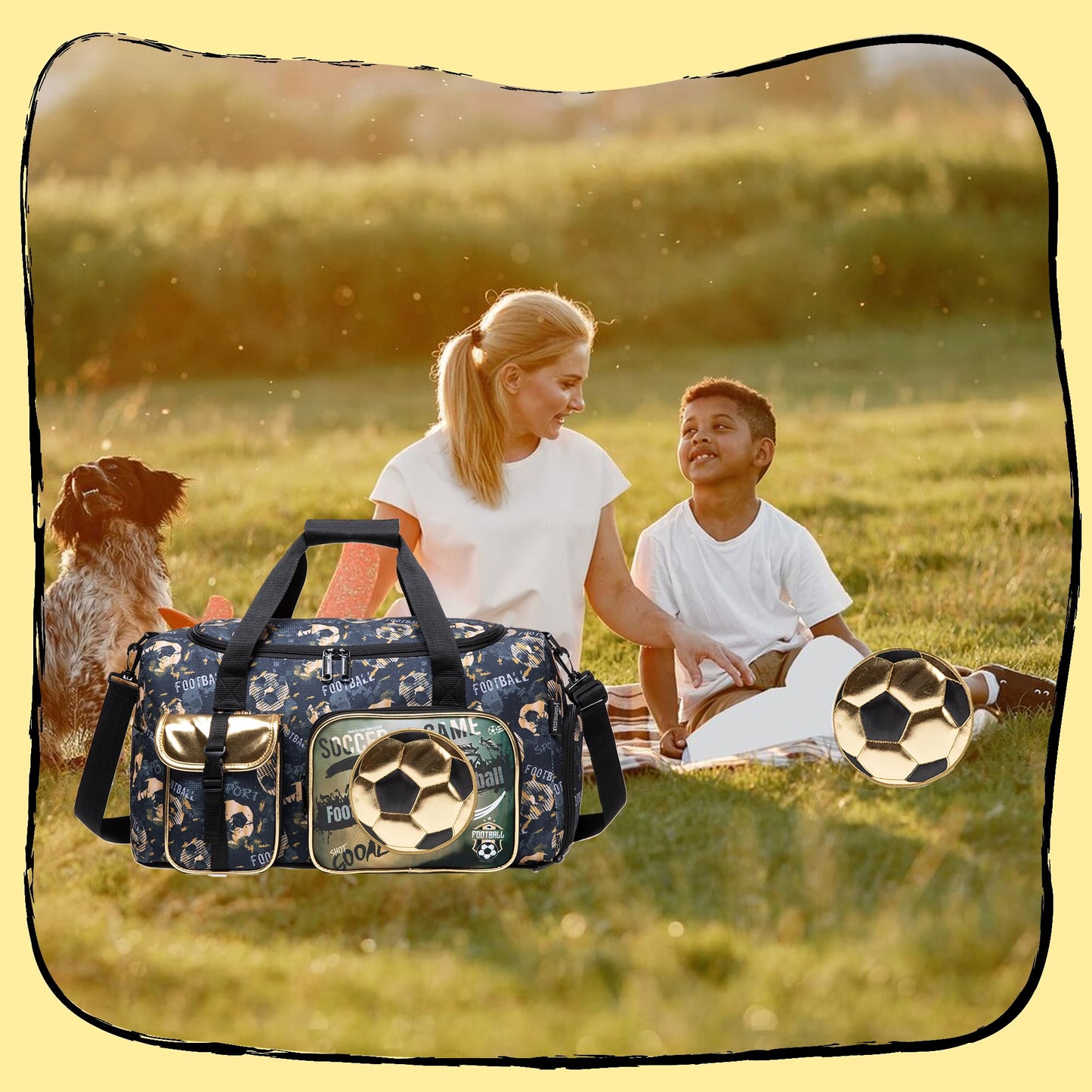 Kids Duffle Bag Boys Travel Bag for Kids Overnight Bag for Kids Sports Bag for Boys Weekender Bag Gym Bag for Boys with Shoe Compartment