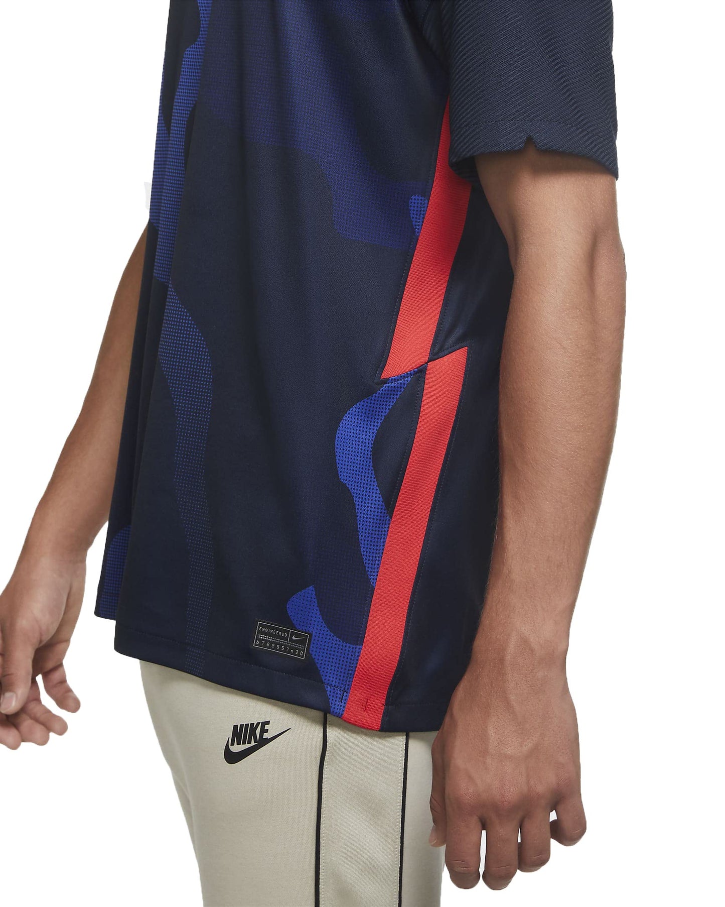 Nike Men's USA Stadium 2020 Away Soccer Jersey (Navy, Small)