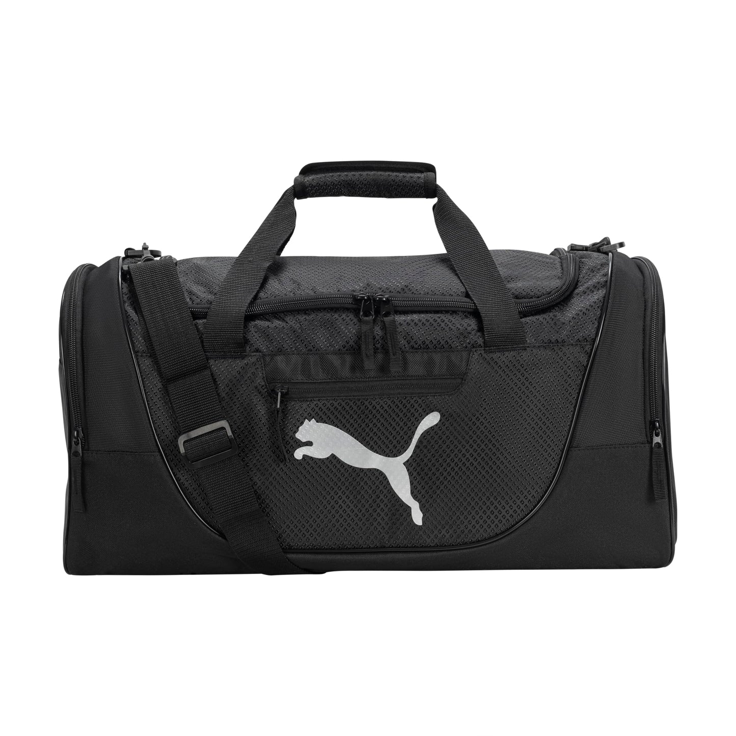 PUMA unisex adult Evercat Contender Duffel Bags, Black, One Size US