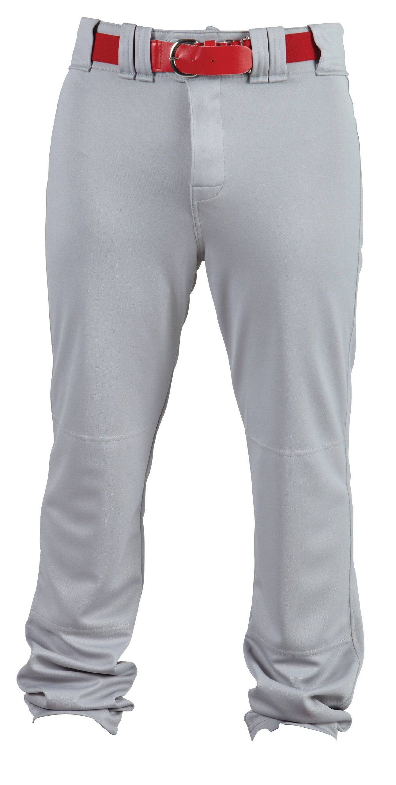 PRO 140 Premium Series Game Baseball Pant, Adult, Solid Color, Full Length, Unhemmed, Grey 30x37