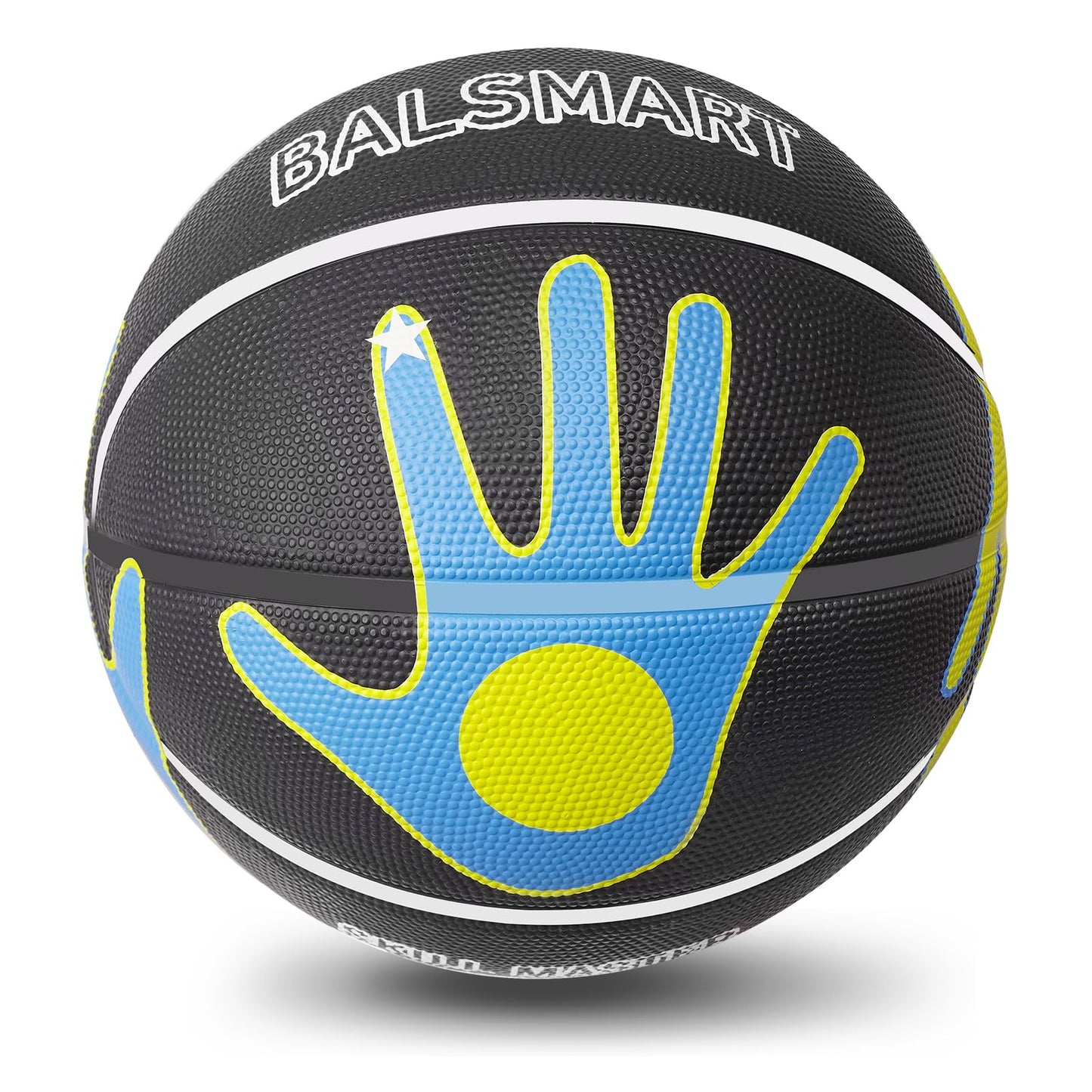 BALSMART Basketball Training Equipment for Youth Size 6/28.5”, Basketball Shot Trainer with Hand Position
