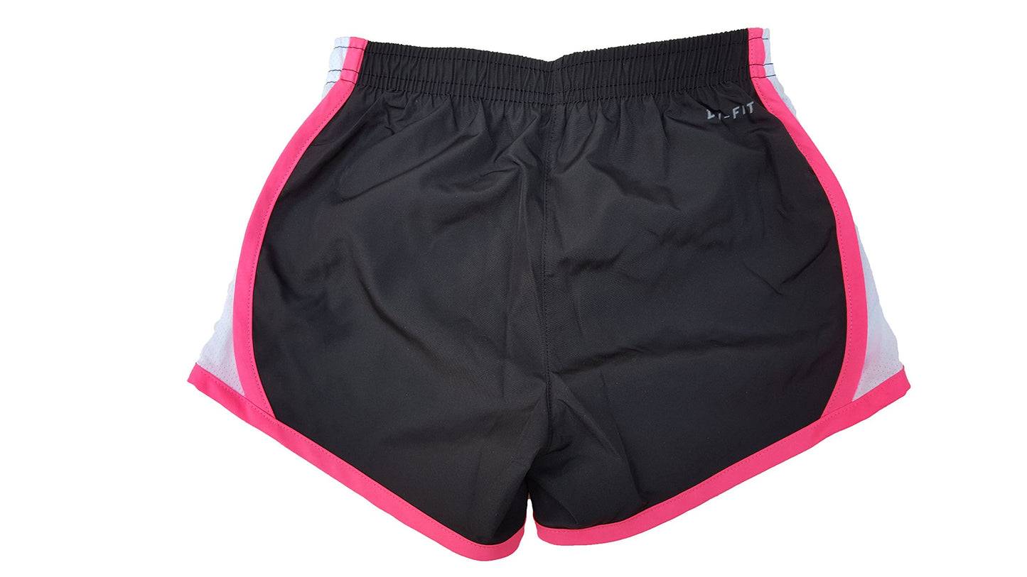 Nike Girls Performance Shorts (6, Black/Hyper Pink)