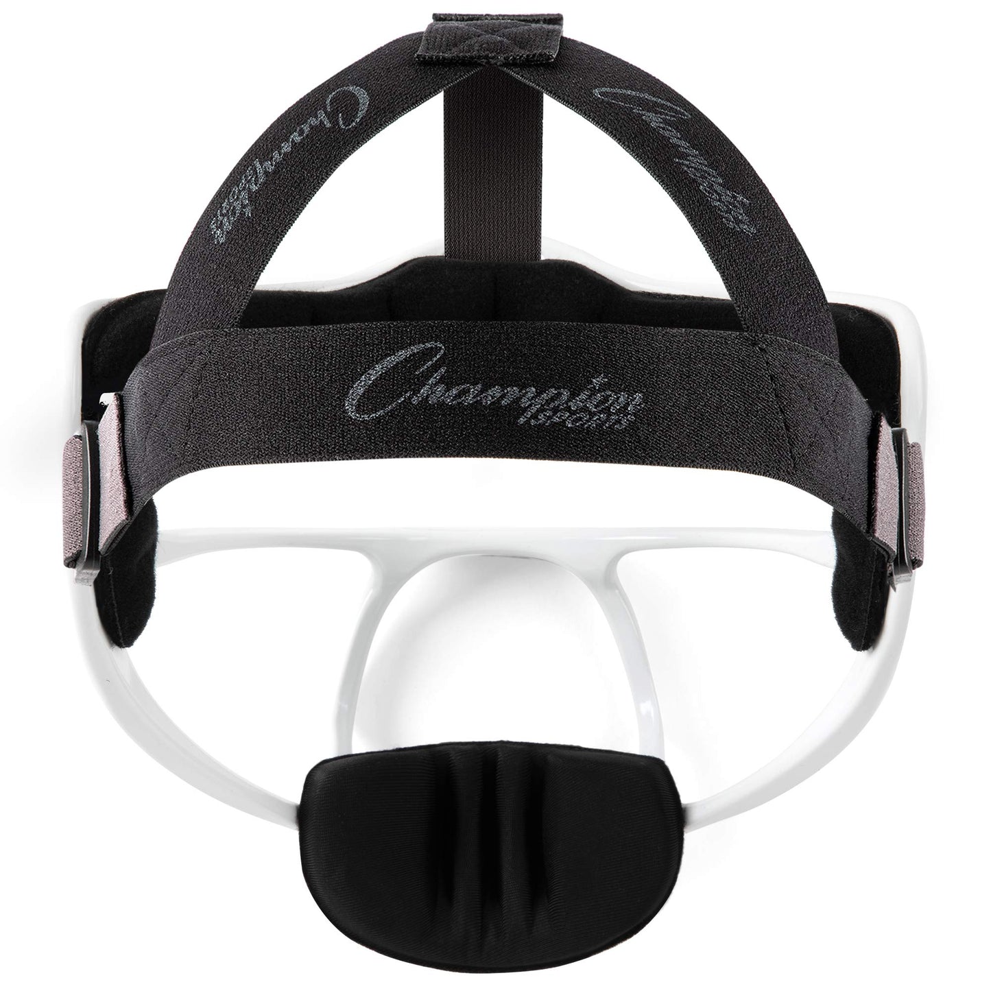 Champion Sports Magnesium Softball Face Mask - Lightweight Masks for Adults - Durable Head Guards - Premium Sports Accessories for Indoors and Outdoors - White